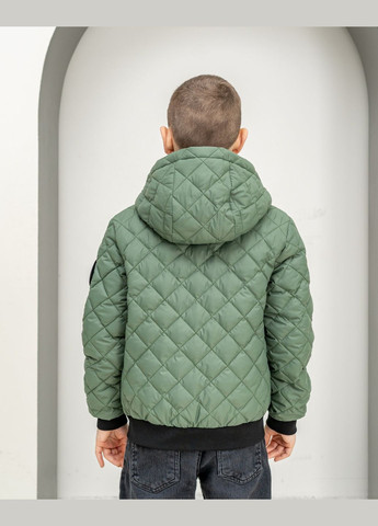 Оливкова демісезонна демісезонна куртка для хлопчика SK
