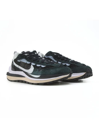 КРОСІВКИ ЖІНОЧІ NIKE X SACAI VAPORWAFFLE BLACK WHITE НАЙК ВАПОРВАФЛ БІЛІ No Brand білі демісезони (391006857)