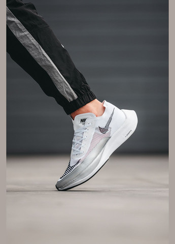 Білі Осінні кросівки чоловічі nike air zoom x vaporfly white | найк аір зум х вапорфлай білі No Brand