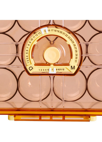 Лоток для яєць пластиковий на 18 комірок 32.5х18х8 см Коричневий HP-27-1 (A-034174) Yiwu (361242437)