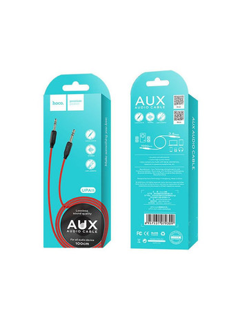 Кабель UPA11 AUX audio cable Red Hoco (297453092)