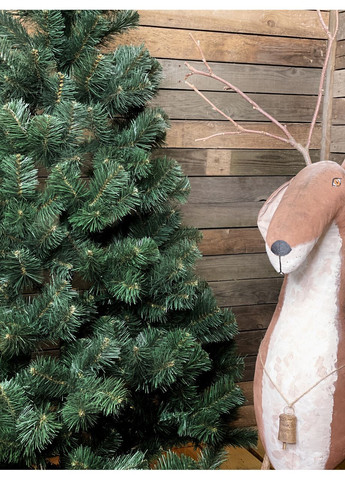 Ялинка SGH штучна новорічна звичайна 2 м зелена HVOYA (366963907)