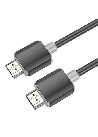 Кабель HDTV 2.0 male-to-male 4K HD data cable(L=2M) Black (6931474799395) Hoco US08 (362219482)