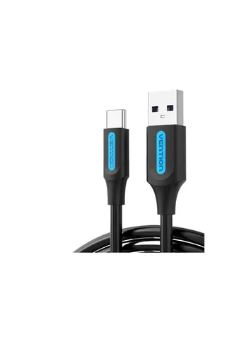 Дата кабель USB 2.0 AM to USB-C 0.5m 5.0A PVC black (ek19580) Vention USB 2.0 AM to USB-C 0.5m 5.0A (25W) PVC black (391781827)