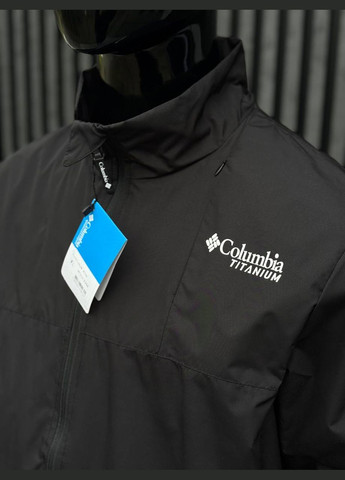 Черная демисезонная ветровка No Brand