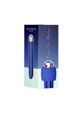 Віброкуля Swan Maximum + Comfy Cuff Blue, суперпотужна, різна інтенсивність, силіконова манжета No Brand (366877092)