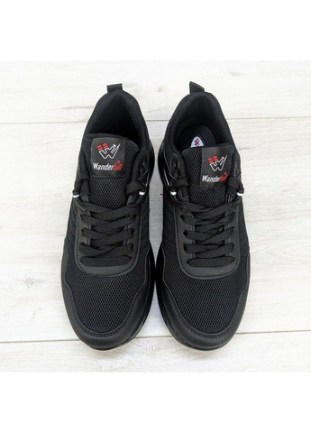 Чорні Осінні кросівки чоловічі демісезонні Wanderfull