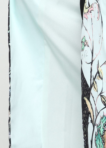 Мятное демисезонное Пальто 14O8-O157 Молочный Axel