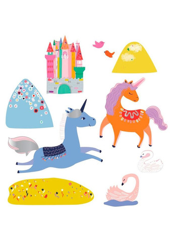 Набір наклейок Єдиноріжки, 20 шт. () Avenir TS198192 (328448422)