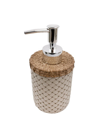 Дозатор рідкого мила Trento Raphia, бежевий, полірезин Trento Design Studio (322252095)