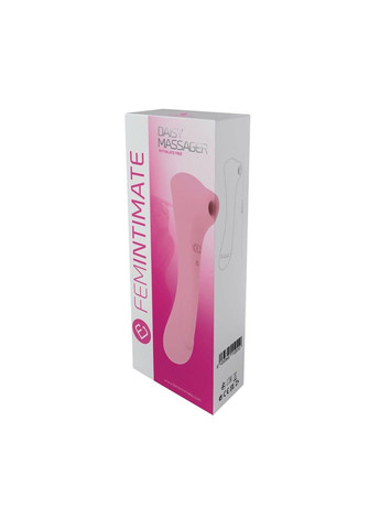 Вакуумний кліторальний стимулятор Daisy Massager Pink Femintimate (315498158)