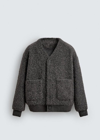 Серый демисезонный кардиган Zara