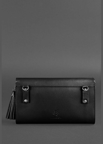 Жіноча шкіряна сумка Еліс вугільно-чорна (A-026849) BlankNote (327874047)