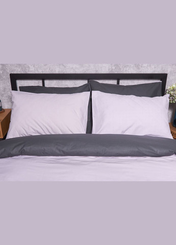 Комплект постільної білизни Бязь Gold Люкс «» сімейний 143х210х2 наволочки 2х50х70 (MS-820002359) Moon&Star Orchid Gray (286762411)