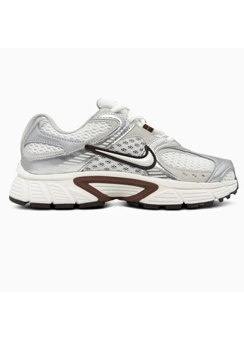 КРОССОВКИ ЖЕНСКИЕ NIKE V5 RNR WHITE/SILVER/BROWN НАЙК В5 БЕЛЫЕ No Brand белые демисезоны (392003688)
