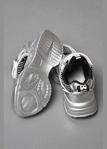 Серые демисезонные кроссовки для девочки серого цвета Let's Shop
