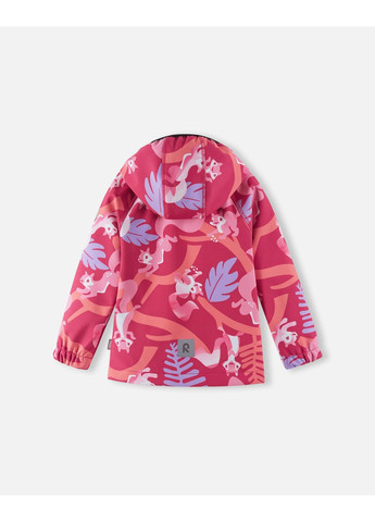 Червона демісезонна куртка softshell Reima Vantti