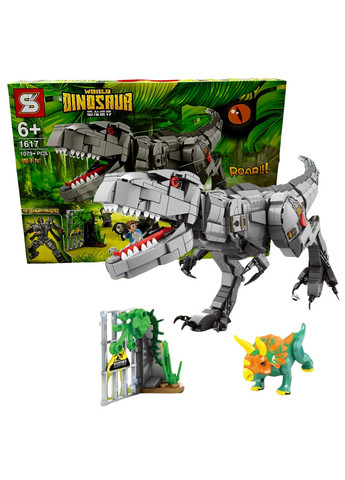 Детский конструктор Jurassic World Парк Юрского периода 1617 на 1079 деталей No Brand (292144356)