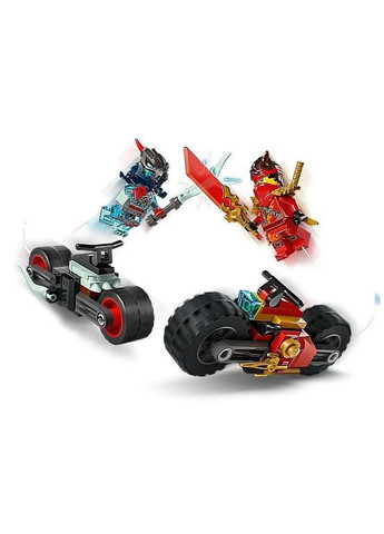 Конструктор NINJAGO Швидкісні перегони Кая на мотоциклі, 79 деталей () Lego 71838 (370499067)