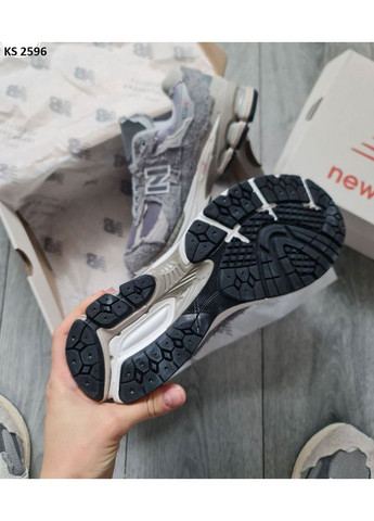 КРОССОВКИ ЖЕНСКИЕ NEW BALANCE 2002R PROTECTION PACK DARK GRAY НЬЮ БЕЛАНС 2002R No Brand серые демисезоны (369388952)