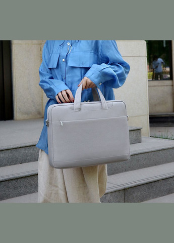 Сумка для ноутбука 17-17,3 дюймів протиударна велика Сіра ( код: IBN048S ) Digital (348321808)