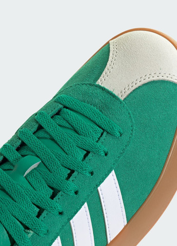 Зеленые летние кроссовки vl court 3.0 adidas