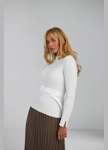 Базовый джемпер связан вертикальным рисунком (2707) Triko Bakh (334710709)