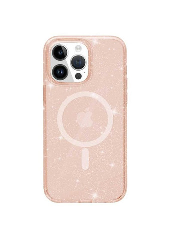 Чохол TPU Galaxy Sparkle (MagFit) з MagSafe для Apple iPhone 12 Pro / 12 (6.1") Золотистий Epik (372972732)