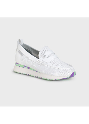 Alpino Мокасины женские белые белый з натуральная кожа, — (307798094)