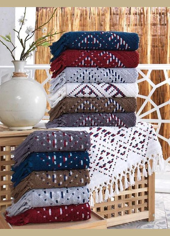 Набір 6 рушників Sikel Selcuklu 70х140см (банні), бавовна No Brand комбінований