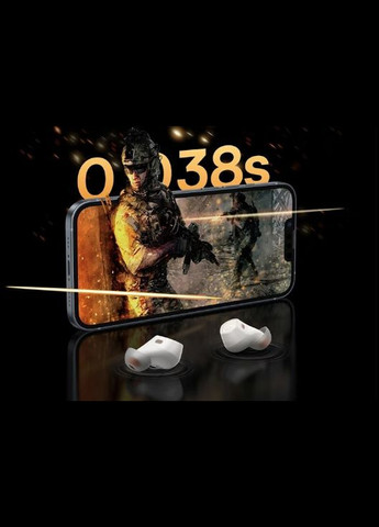 Наушники Bowie WM03 Беспроводные Bluetooth 5.3 38 часов работы Белые Baseus (297869116)