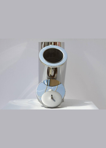 Трійник для димоходу утеплений діаметр 160/220мм нерж/нерж 45гр 0,5мм (сендвіч) AISI 304 Комінвент (317295844)