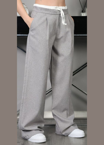 Штани A Yugi 9574 Свiтло Сірий A-yugi (333389619)