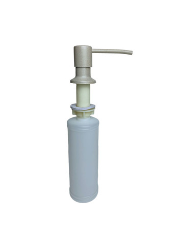 Набір кухонний Minimal, штучний камінь, прямокут., з крилом, 615х495х200мм, чаша - 1, врізна, Сахара + змішувач та дозатор Adamant (371632877)