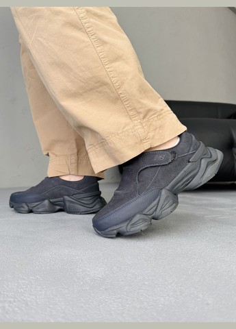 Темно-сірі Осінні кросівки чоловічі і жіночі new balance 8040 grey blue | нью баланс 8040 сірі No Brand