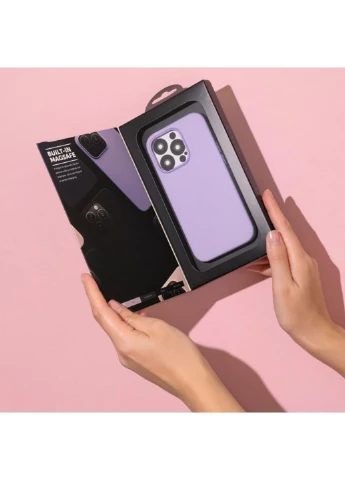 Чохол Silicone Case with Magnetic Ring iPhone 15 Pro Black Proove (382769088)