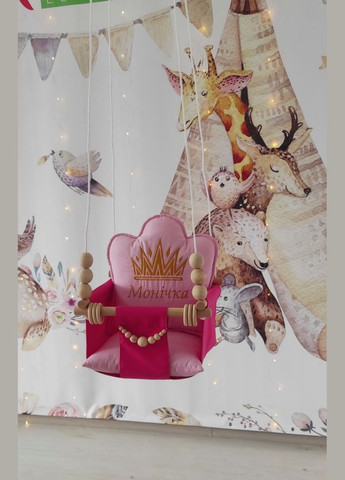 Подвесные качели Принцесса ИМЕННАЯ!, качели для детей No Brand (316256972)