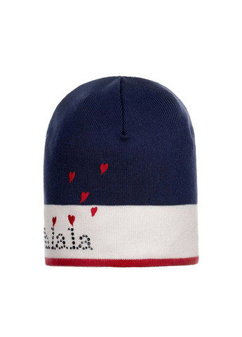 Шапка для девочки CAG01 темно-синяя Giamo (302970495)