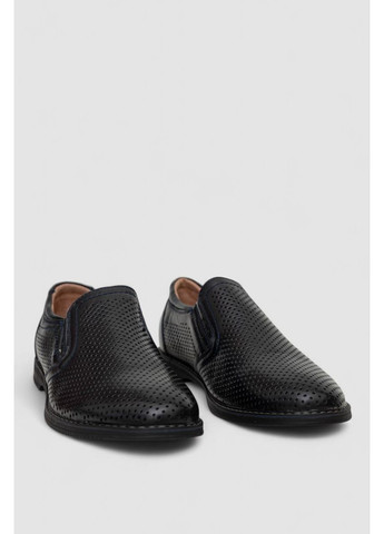 Темно-синие туфли мужские с перфорацией, цвет темно-синий, KangFu