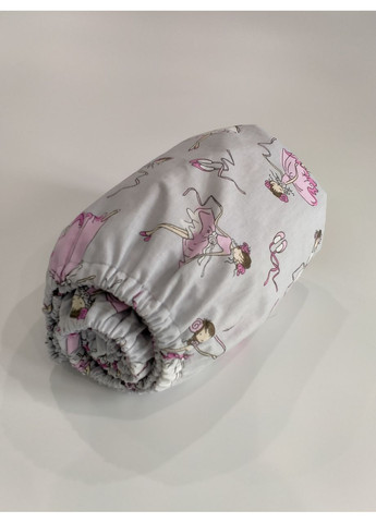 Простирадло на гумці в дитяче ліжечко, польська бязь, розмір 60*120 No Brand (370370154)