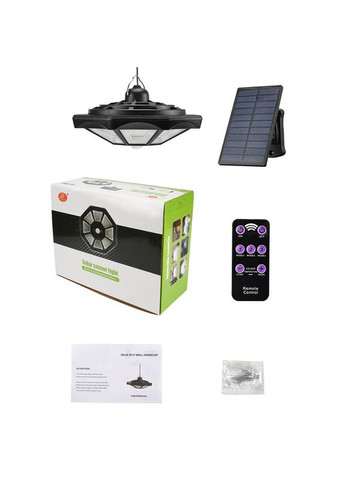 Кемпинговый фонарь BL-ZB168A подвесной солнечной батареей пультом управления водонепроницаемый 3шт X-Balog (336199487)