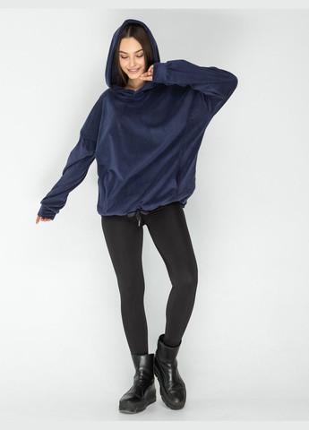 Худи женское с карманами и капюшоном плюш на меху (пудровый) GorLin (306812710)