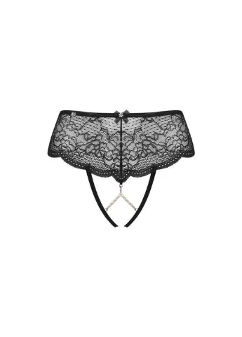 Трусики Pearlove figi czarne XS/S Obsessive (358203870)