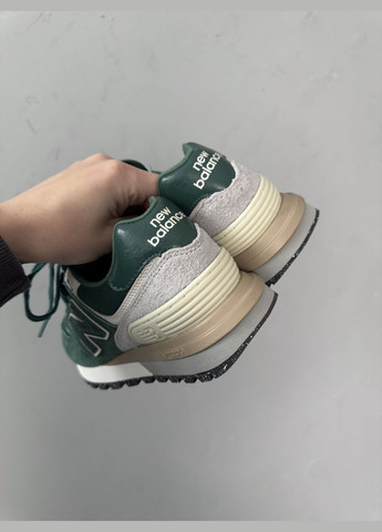 Кроссовки женские и мужские New Balance 574 green | Нью Беланс 574 зеленые No Brand зелёные демисезоны (316091188)