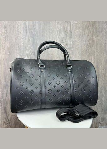 Міська Чоловіча сумка велика та містка для ручної поклажі Чорний No Brand (301212139)