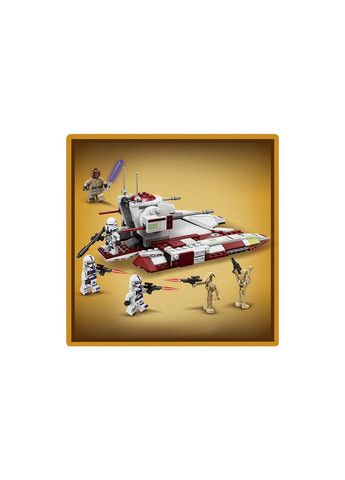 Star Wars Боевой танк Республики 262 детали (75342) Lego (304054943)
