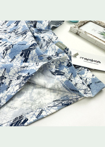 Блакитна літня футболка летний 533044 Marakas