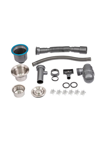 Мийка для кухні інтегрована Handmade (LDH5845BRU35384) Brushed Steel 3,0/1,0 мм LIDZ H5845 (323485823)