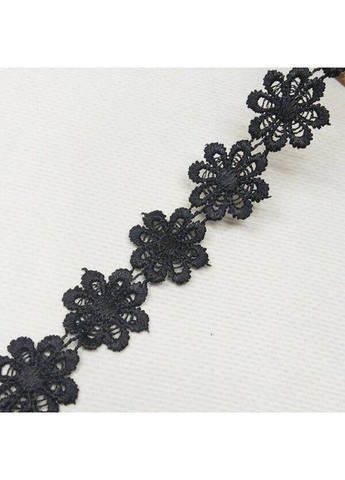 Кружево макраме 2,5см (13м) Цвет - Черный (10070-039) Plus-plus (352749302)