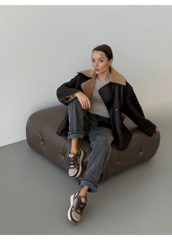 Зимові кросівки No Brand коричневі зими (369607977)